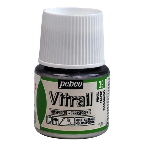 Vitrail Transparente Pintura Vidrio 45 ml Pebeo - Image 2
