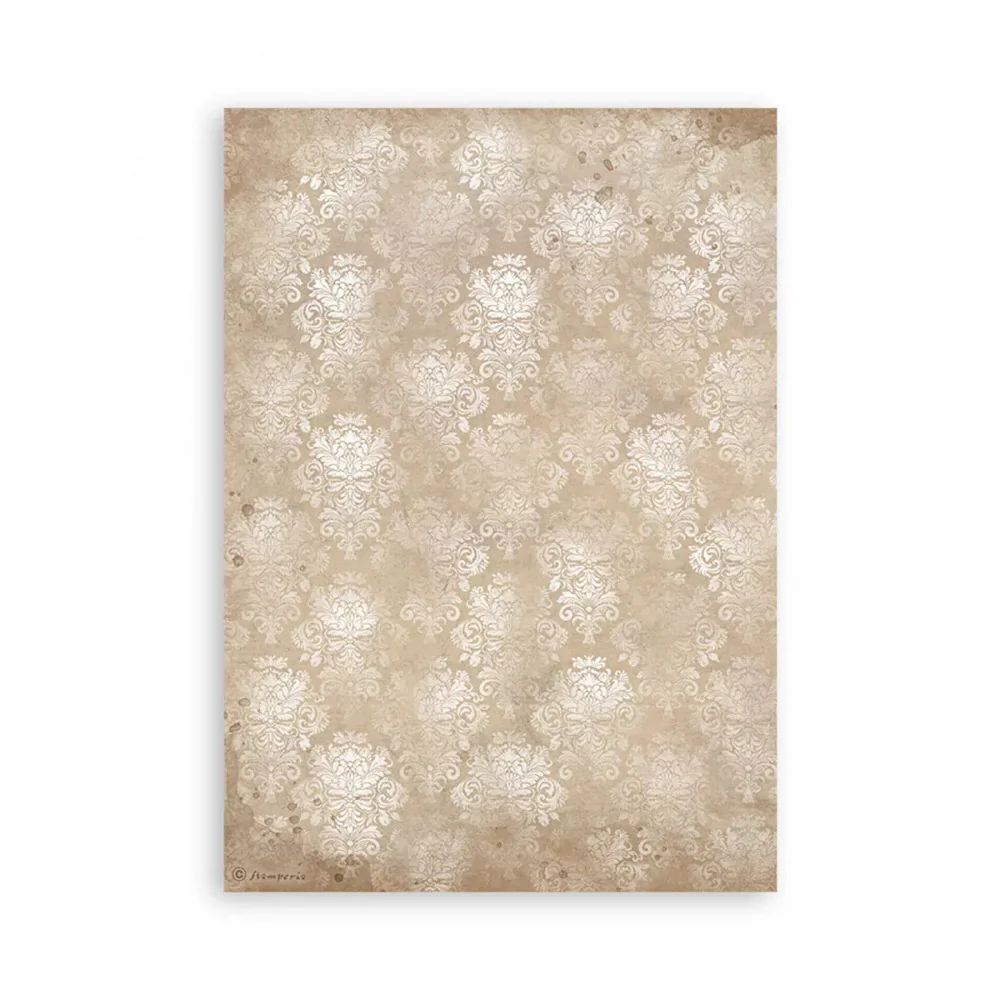 Washi Pad 8 Hojas A5 Golden Harmony Stamperia - Image 9