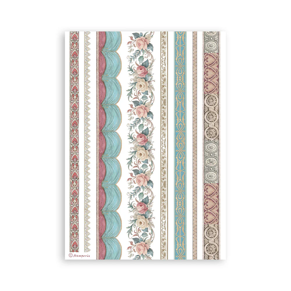 Washi Pad 8 Hojas A5 Venice City of Art Stamperia - Image 8