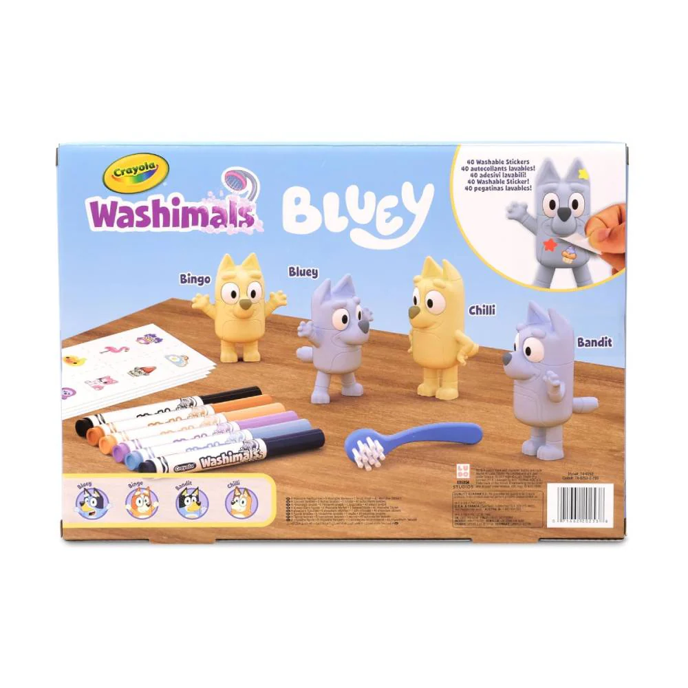 Washimals Bluey Crayola - Image 3