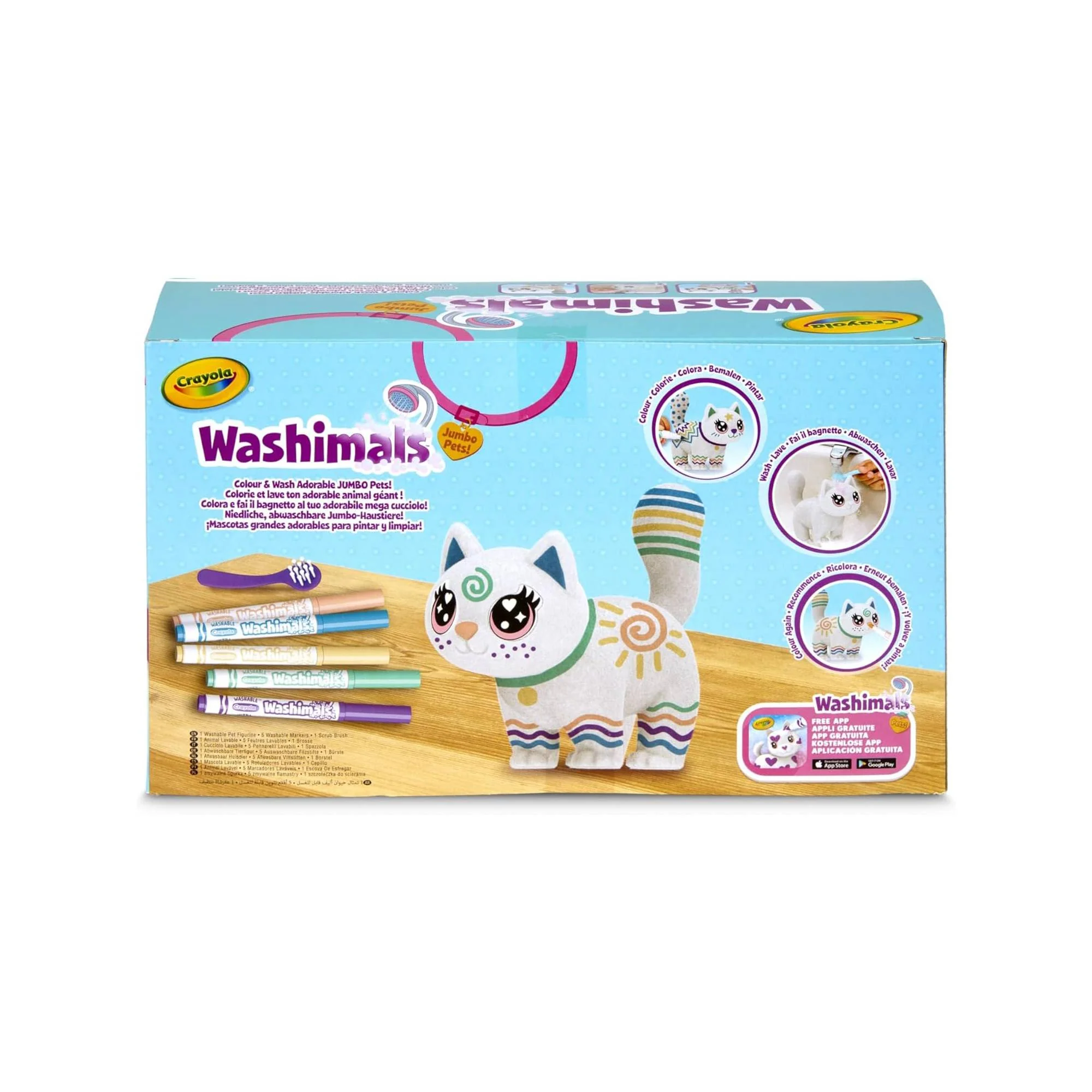 Washimals Jumbo Pets La Gran Jenny Crayola - Image 2