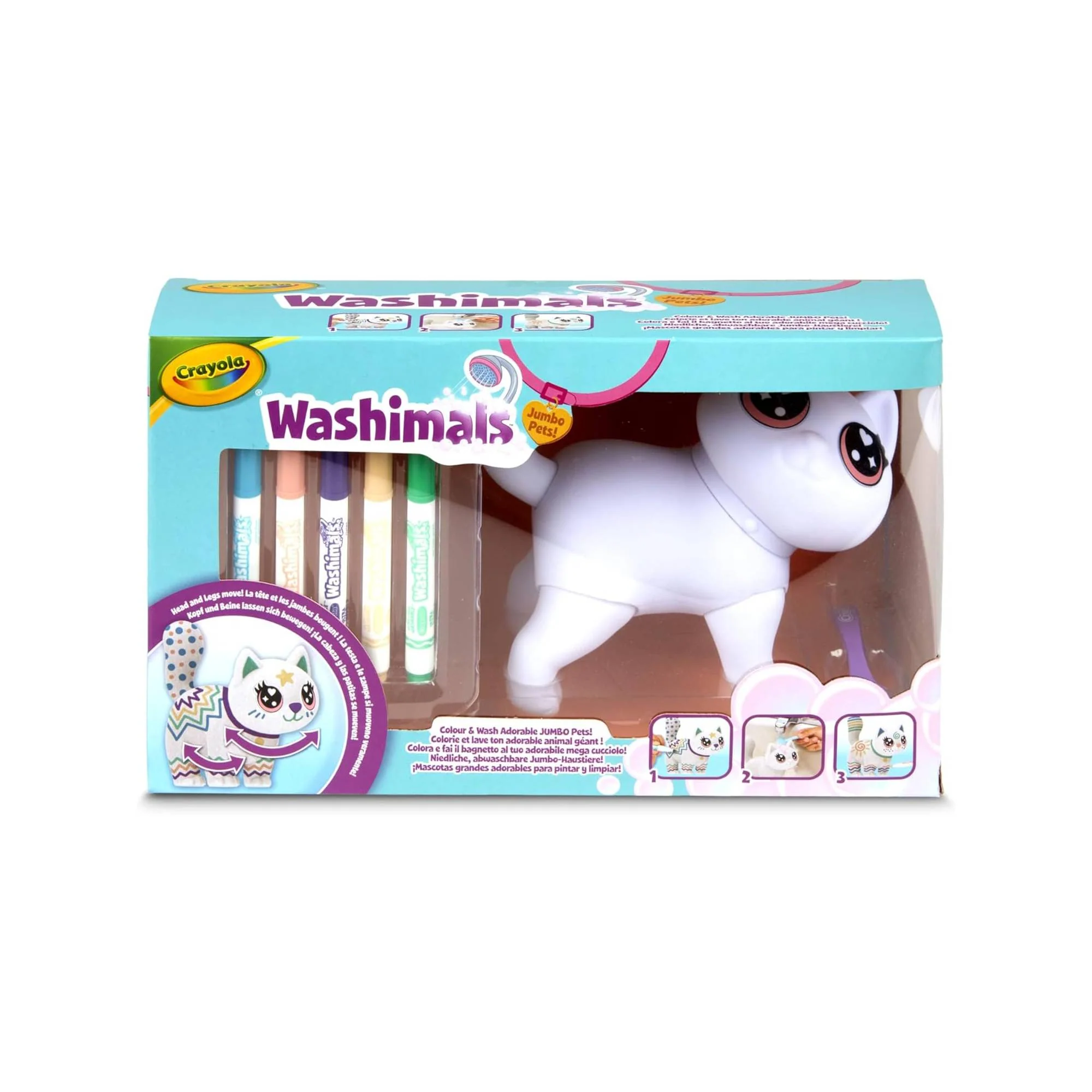 Washimals Jumbo Pets La Gran Jenny Crayola - Image 3