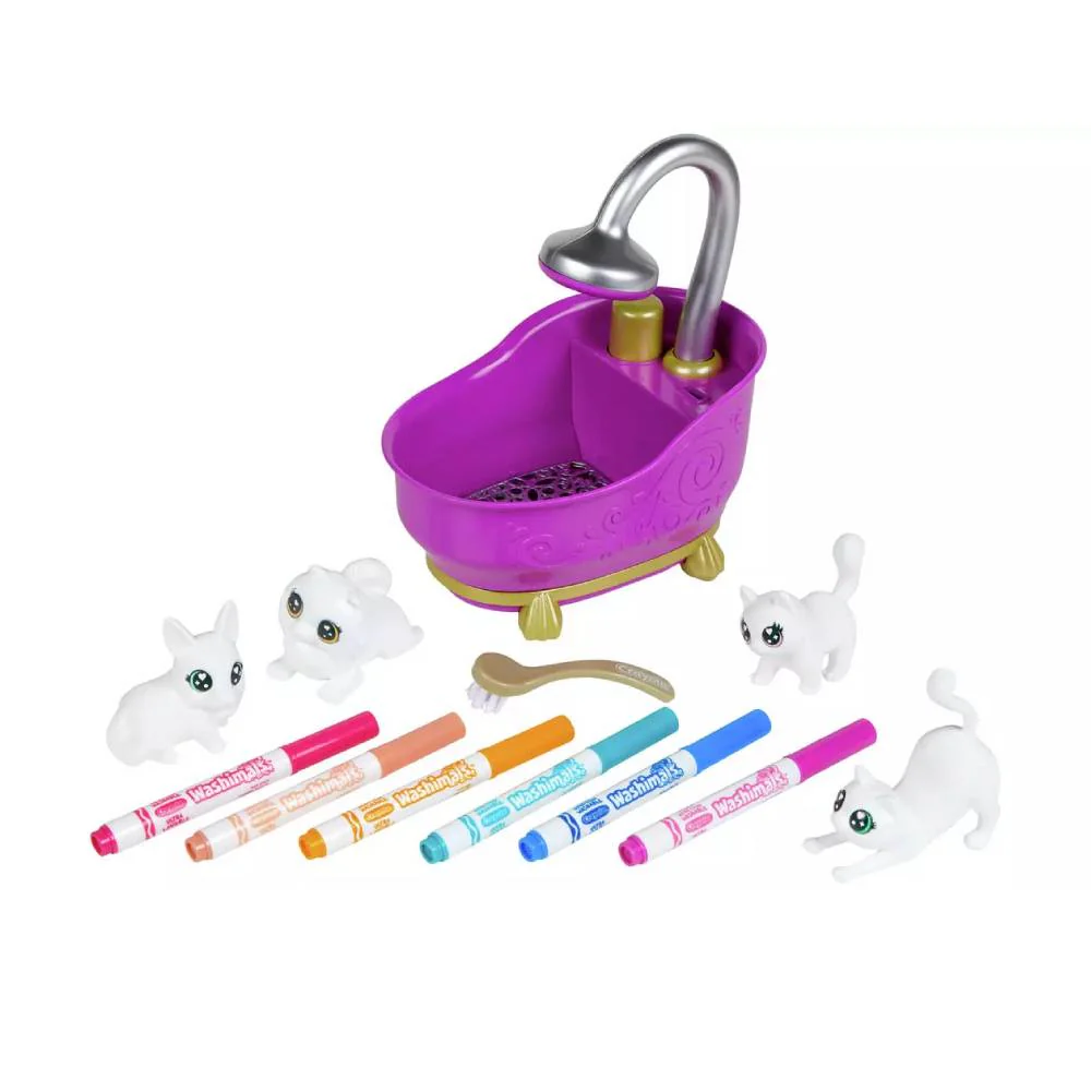 Washimals Pets - Bañera 4 Mascotas Crayola - Image 3