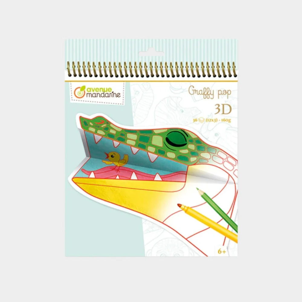 Zoo en Papel: Kit de Pintura y montaje de animales recortables - Image 4